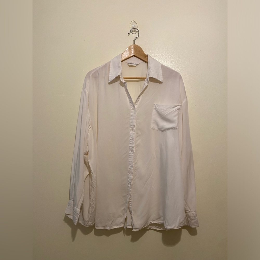 The Frankie Shop Ivory Shirt. Size Xs / S